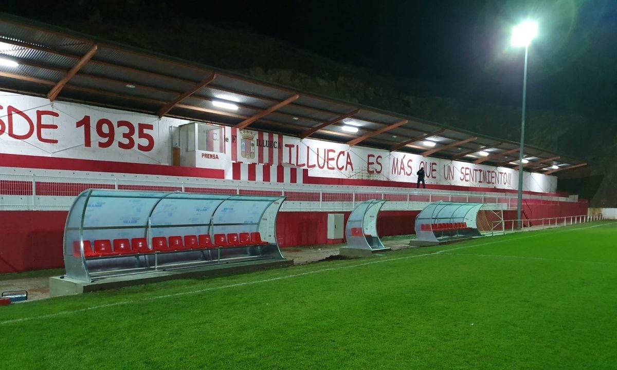 Imagen del campo Papa Luna, donde juega como local el Illueca | Foto: CF Illueca