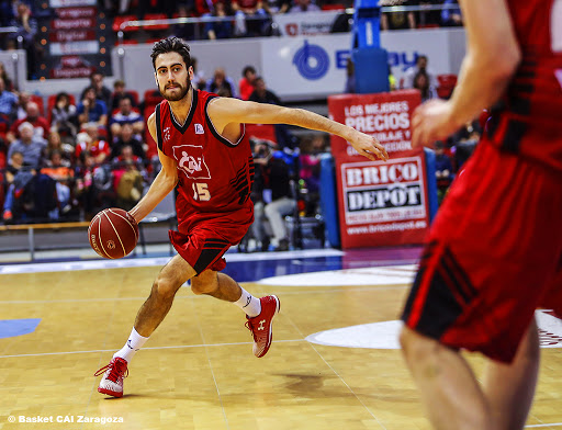 Joan Sastre estuvo desde 2014 a 2016. Foto: Basket Zaragoza