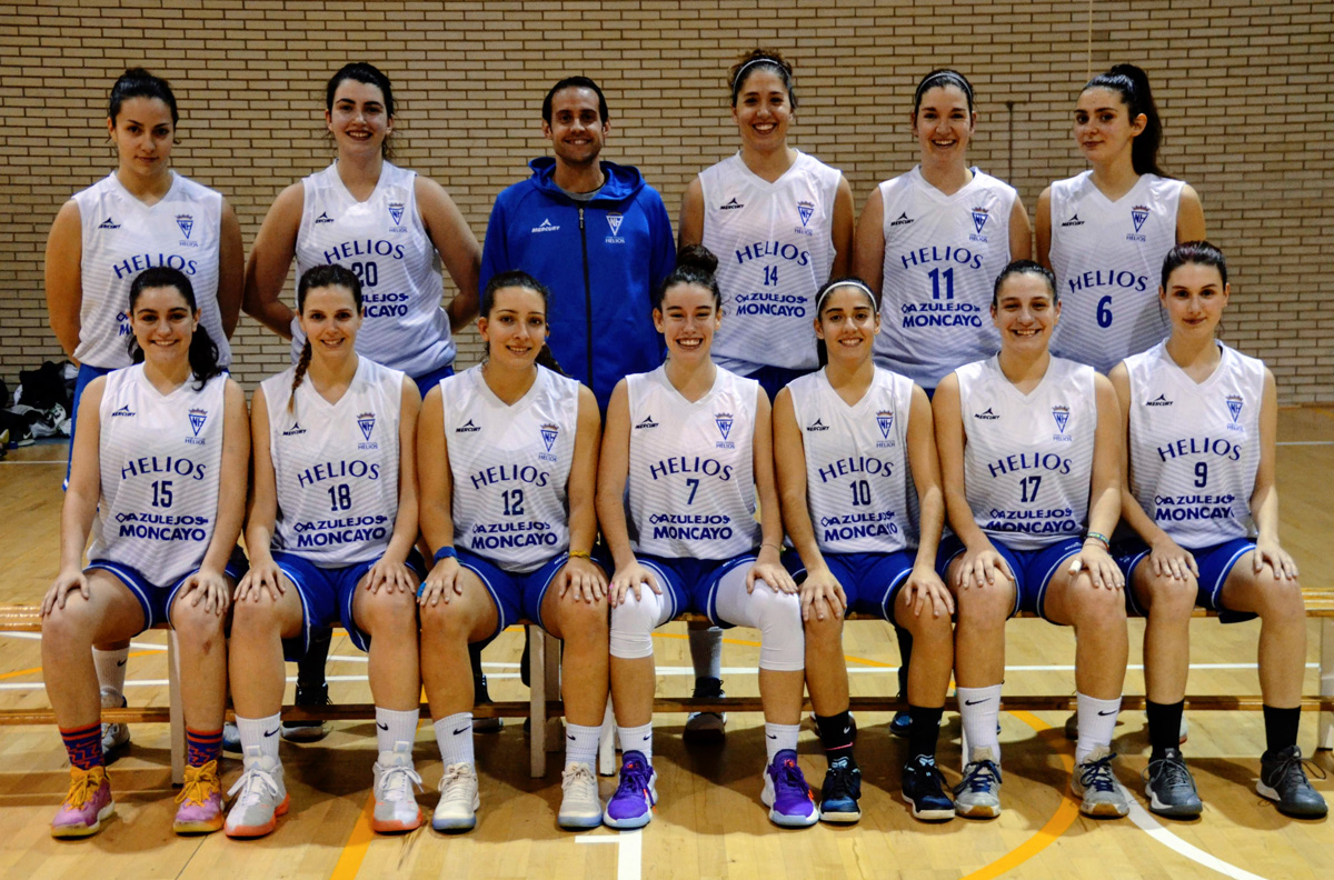 Equipo femenino del CN Helios en la 19/20