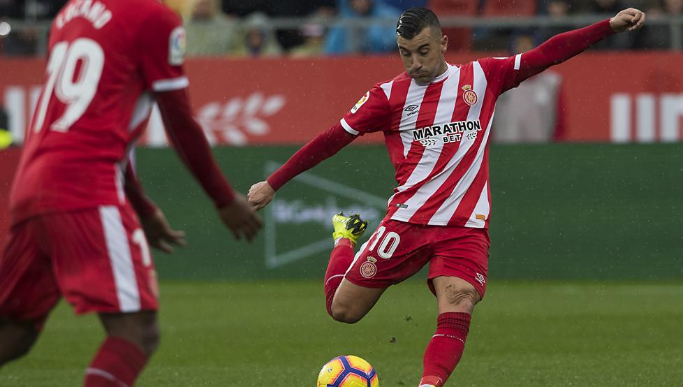 Borja García con la camiseta del Girona | Foto Mundo Deportivo