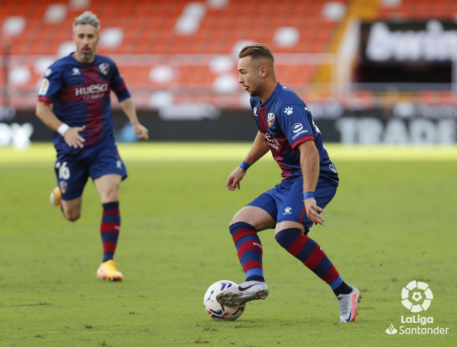 Ontiveros volverá a contar con minutos en el Huesca | Foto: LFP