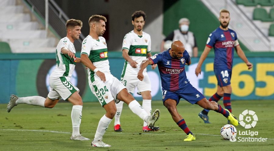 Mikel Rico en el partido ante el Elche | Foto: LFP