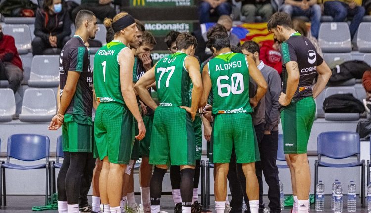 Equipo de Peñas que compareció obligado a jugar contra el Lleida. Foto: Pol Puertas