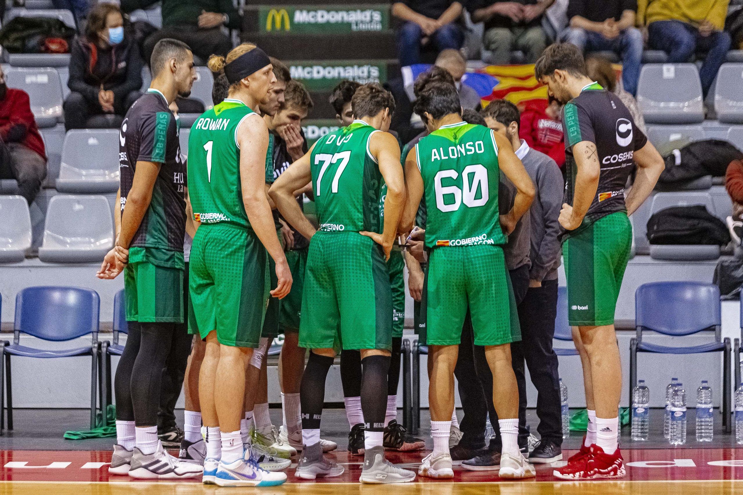 Equipo de Peñas que compareció obligado a jugar contra el Lleida. Foto: Pol Puertas