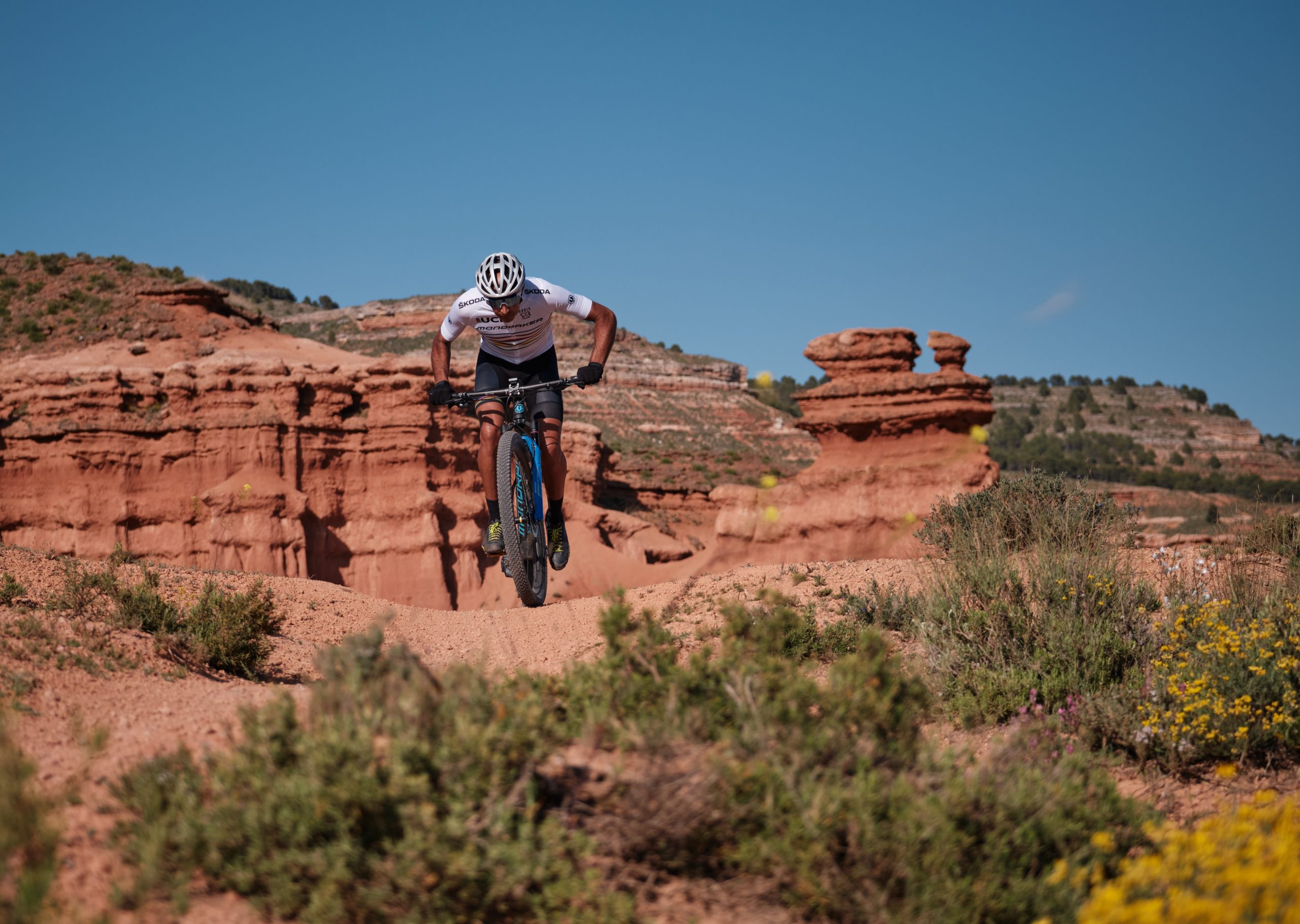 El territorio 'bike' del Far West tiene cierto paralelismo a Utah (EE UU). Foto: @jordipdonat