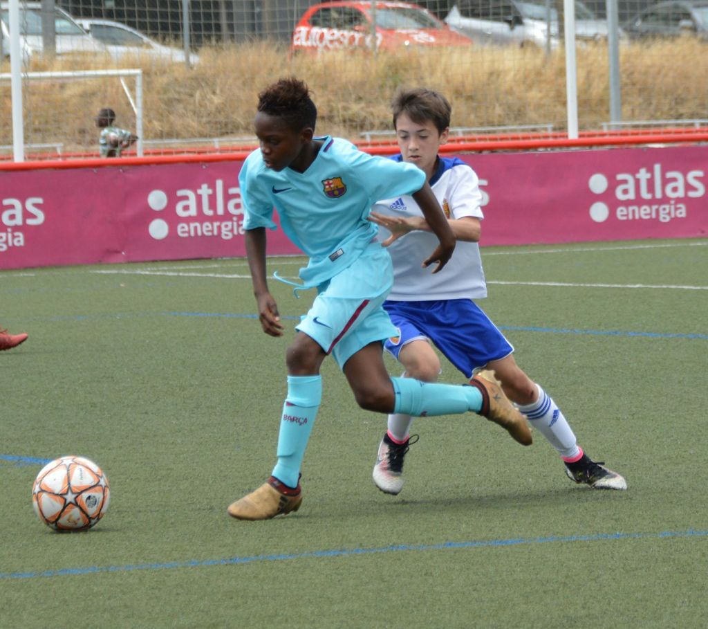 Sergio del Barrio jugó en las categorías inferiores del Real Zaragoza. Foto: Cedida