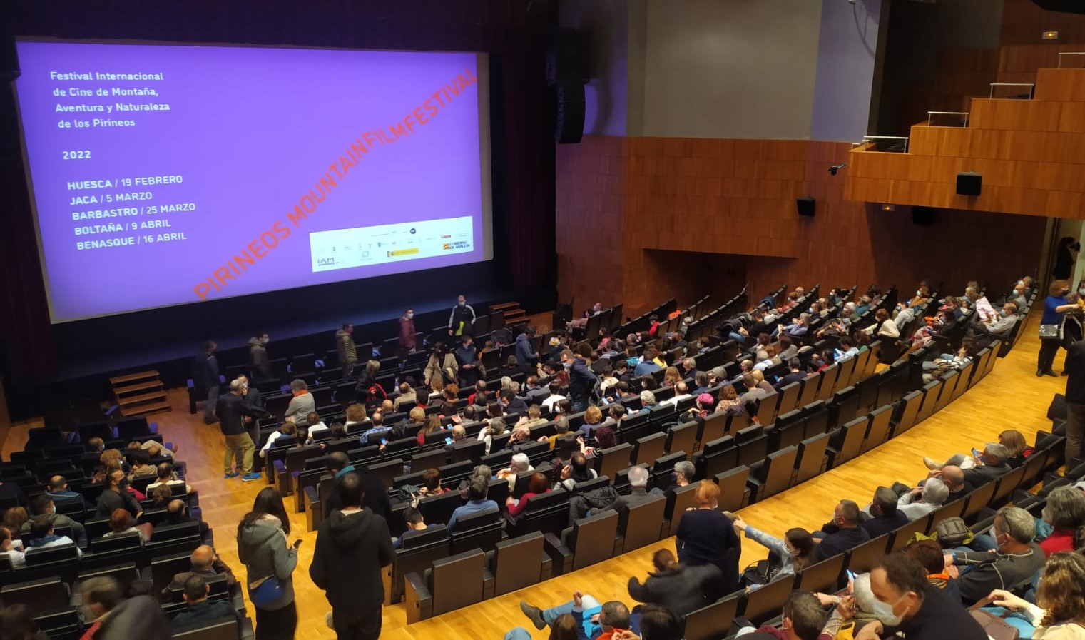 Imagen de la última edición del PMFF que se celebró en el Palacio de Congresos de Huesca. Foto: PMFF