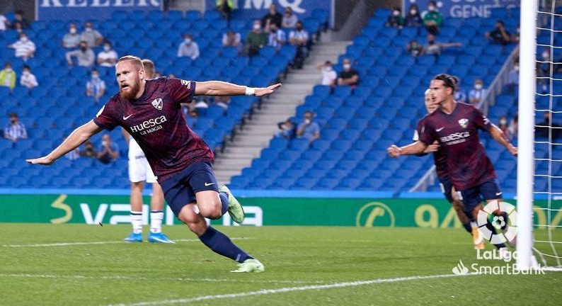 Isidro Pitta SD Huesca y Real Sociedad B