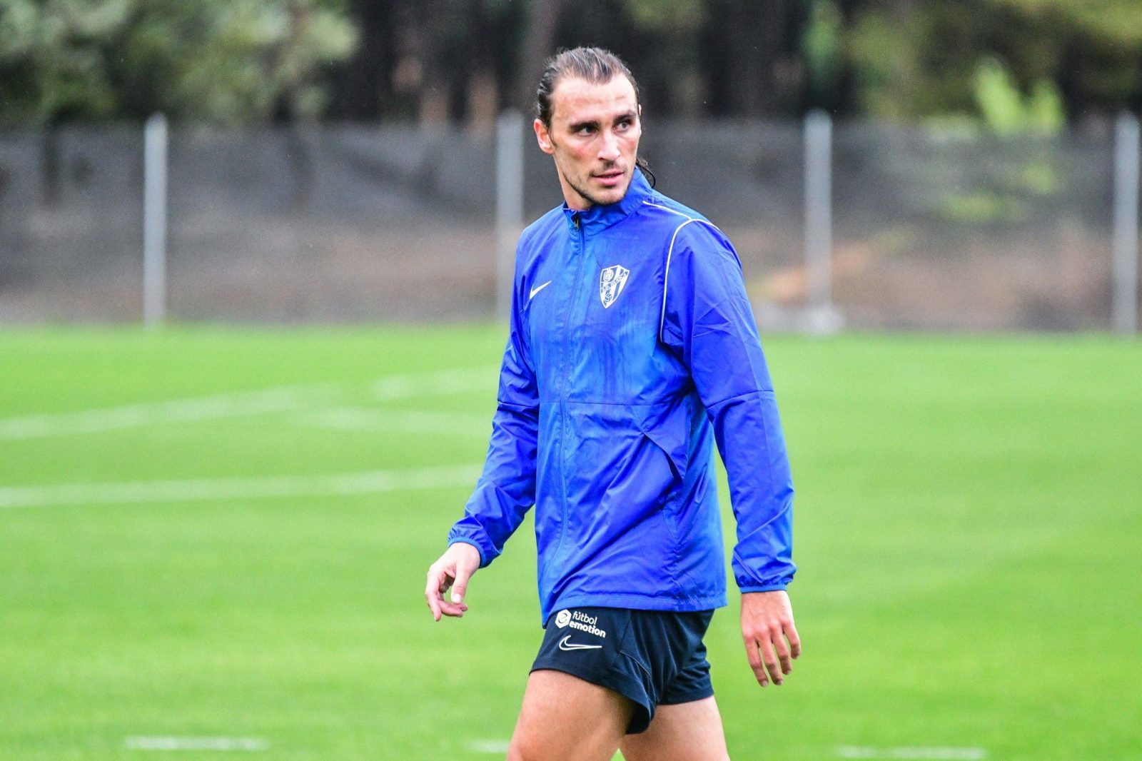 Ignasi Miquel durante sus primeros entrenos | Foto: SD Huesca