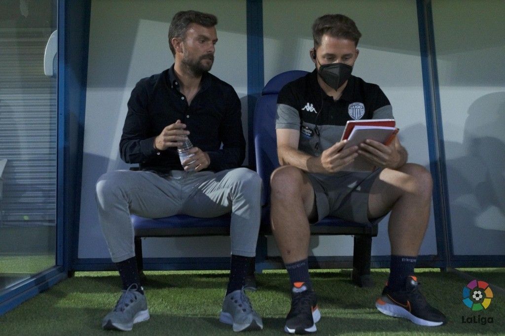 Rubén Albés, técnico del Lugo