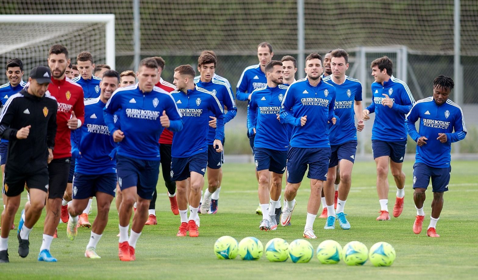 Zaragoza entrena