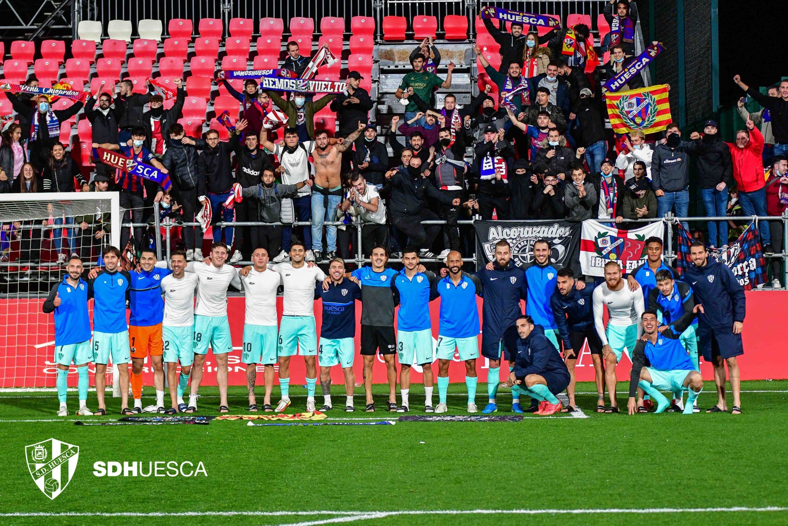 SD Huesca afición mirandés SD Eibar