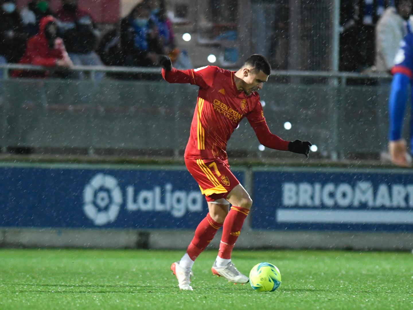 El Zaragoza y Narváez ante la lluvia