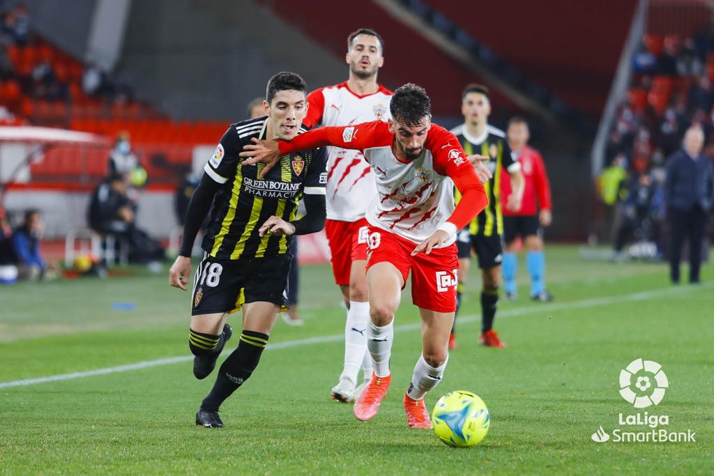 Fran Gámez, Almería vs Zaragoza