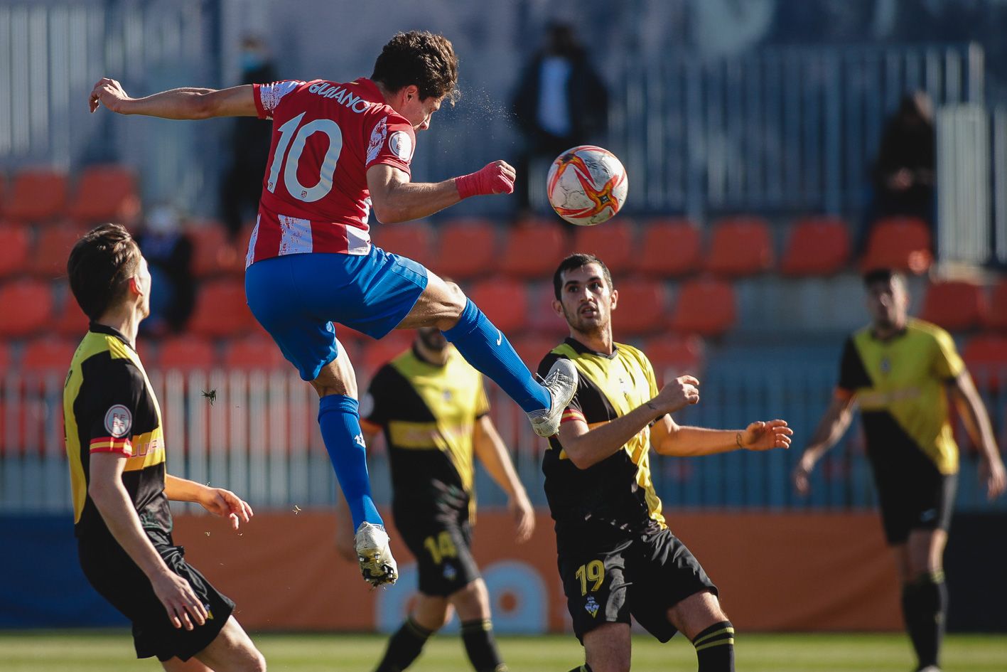 Giuliano Simeone en Zaragoza