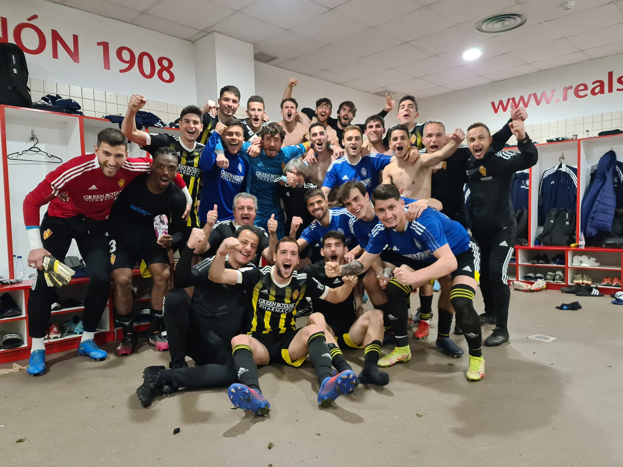 El Real Zaragoza celebra