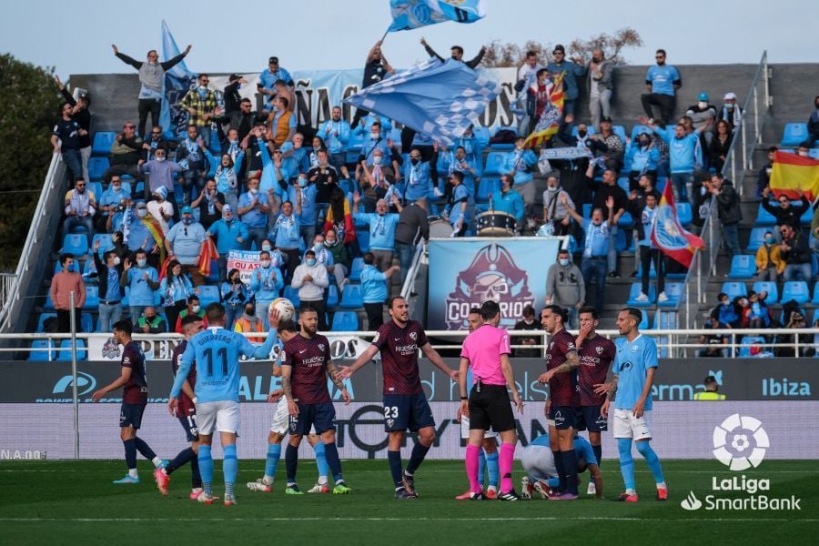 La SD Huesca no fue capaz de imponerse a la UD Ibiza | Foto: LaLiga