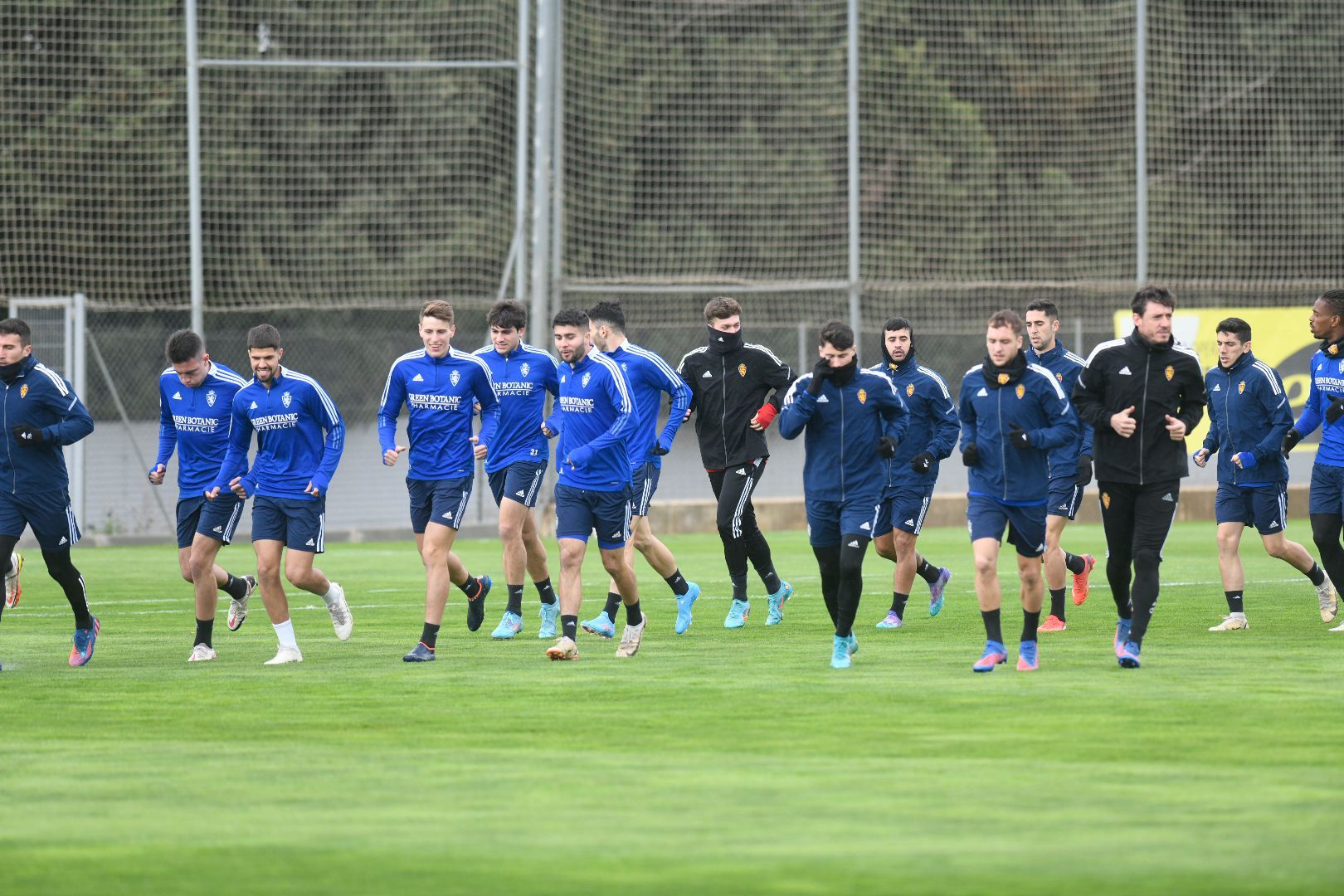 Real Zaragoza entrena