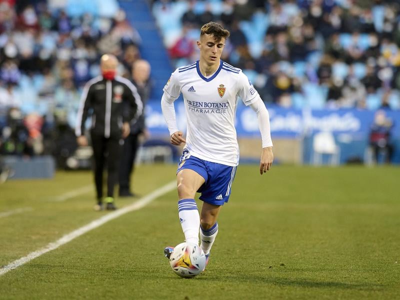 Alejandro Francés con el Real Zaragoza | Tino Gil / Real Zaragoza