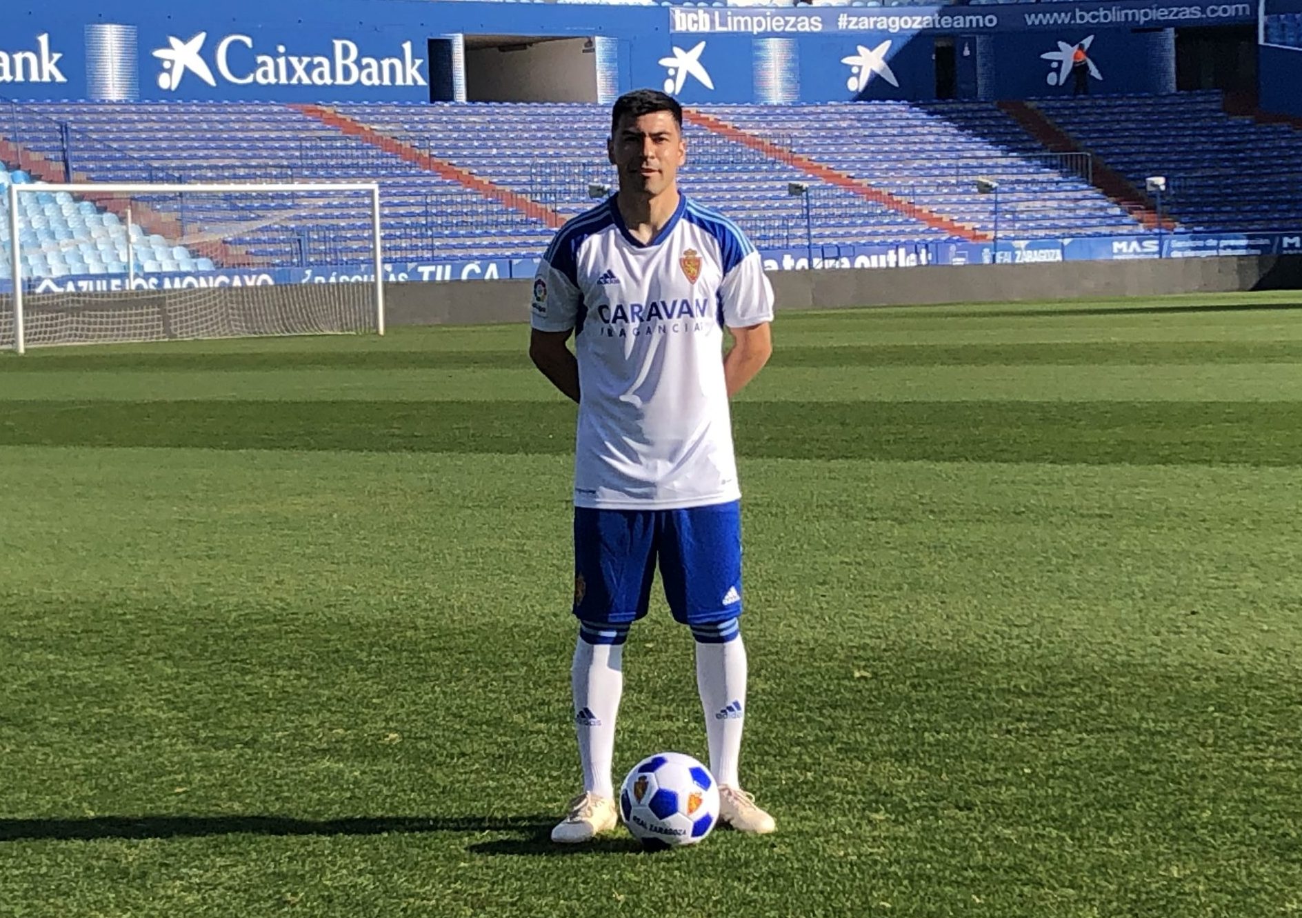 Tomás Alarcón, estreno en el Real Zaragoza
