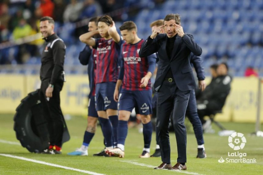 Ziganda buscó el revulsivo con los cambios en el 1-0 contra Las Palmas. Foto: LaLiga