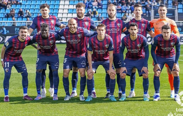 Once que propuso de inicia la SD Huesca contra el Ibiza. Foto: LaLiga