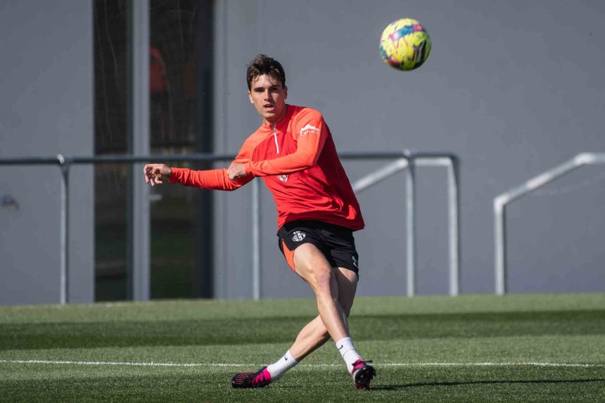 Javi Martínez, fotografía SD Huesca