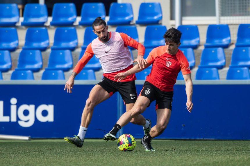 Marc Mateu, fotografía SD Huesca