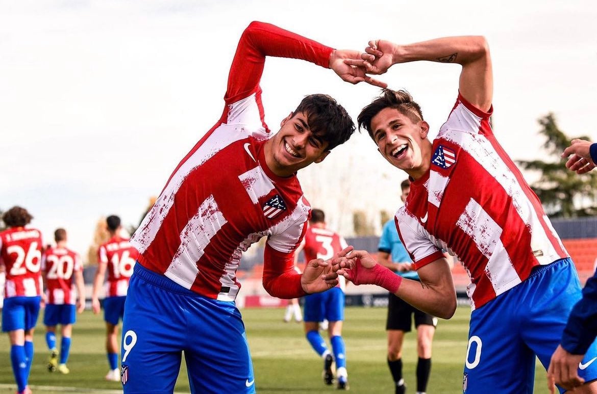 Carlos Martín y Giuliano Simeone, hermanos de fútbol