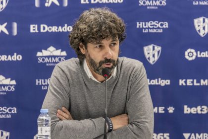 Emilio Vega fue director deportivo del Huesca