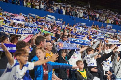 Real Zaragoza, victoria en las gradas