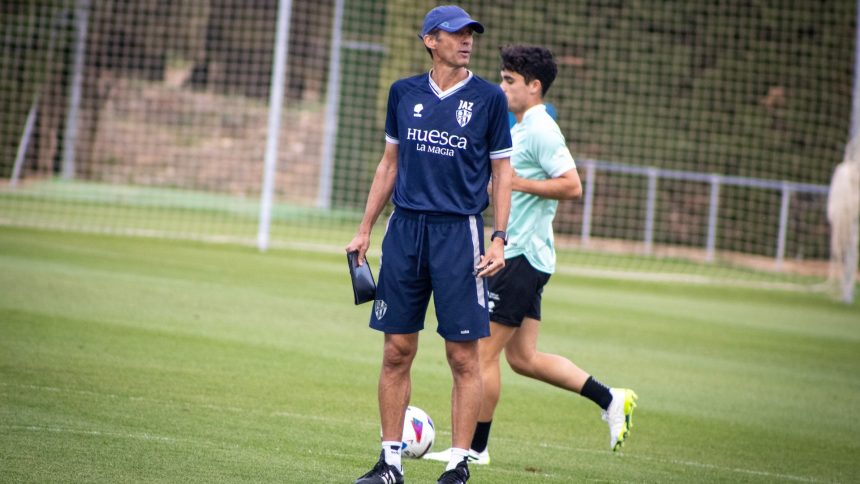 Cuco Ziganda en la semana previa al partido frente al Alcorcón