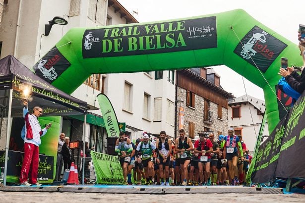 Salida de una de las pruebas organizadas el pasado fin de semana dentro del programa del trail de Bielsa. Foto: Fartleck Sport