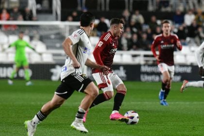 El Real Zaragoza empata en Burgos