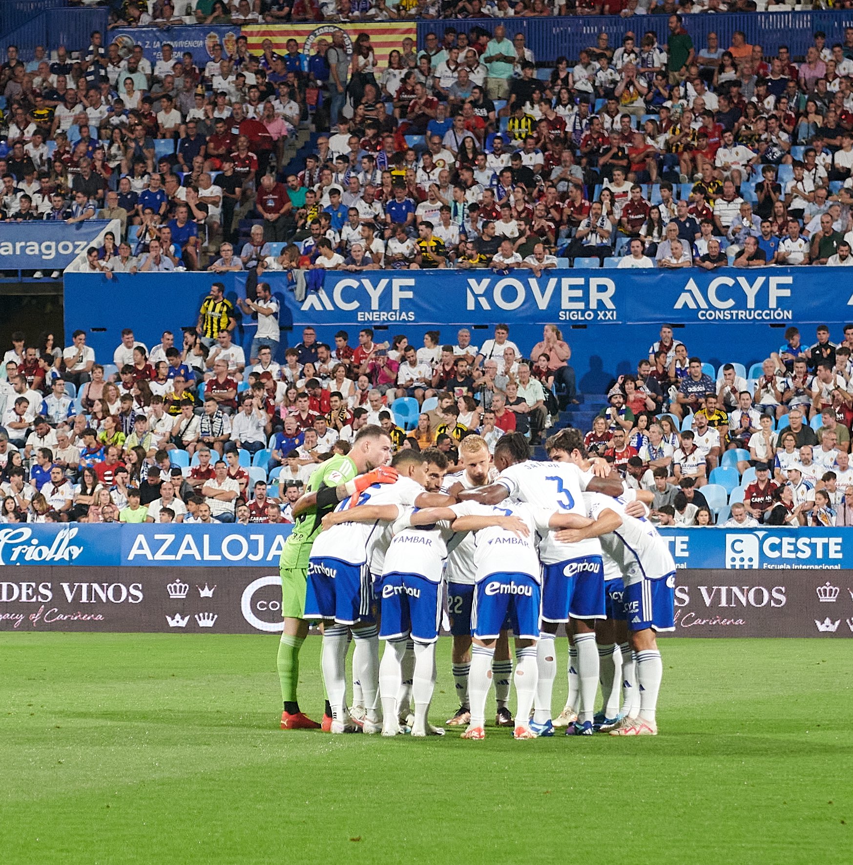 Real Zaragoza, camino a Burgos