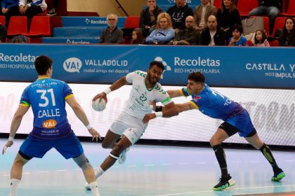 Frank Cordiés en el Valladolid Bada Huesca de la pasada temporada. Foto: César Miguela