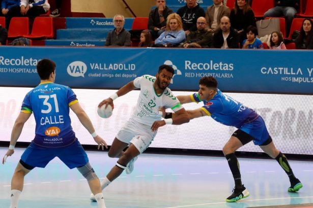 Frank Cordiés en el Valladolid Bada Huesca de la pasada temporada. Foto: César Miguela