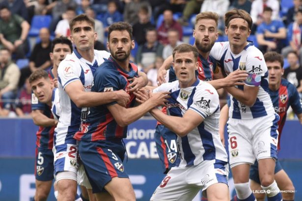 Pulido fue el mejor del Huesca ante el Leganés y continúa a un nivel magistral. | Foto: LaLiga