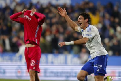 Azón culmina la remontada tras anotar la igualada | FOTO LaLiga