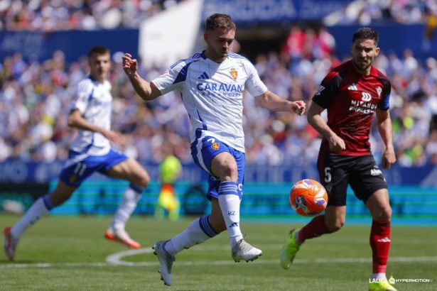 El Real Zaragoza sumó los tres puntos tras hacerle frente al CD Mirandés | FOTO LaLiga