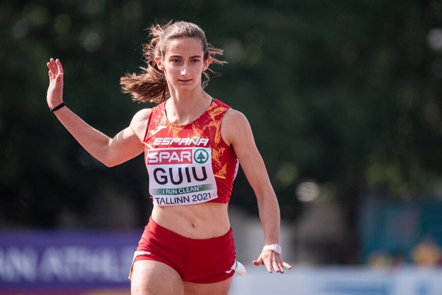 Atletismo.- Elena Guiu, octava, hace historia en la final de los 100 metros del Mundial Sub-20