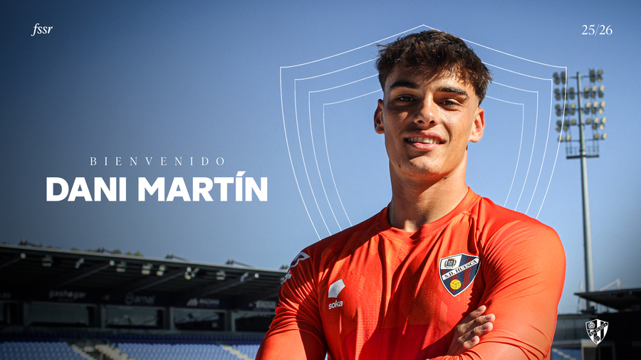 Dani Martín con el Huesca