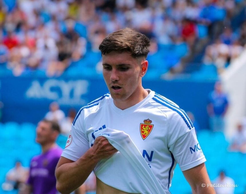 El adiós de Pablo Cortés al Real Zaragoza