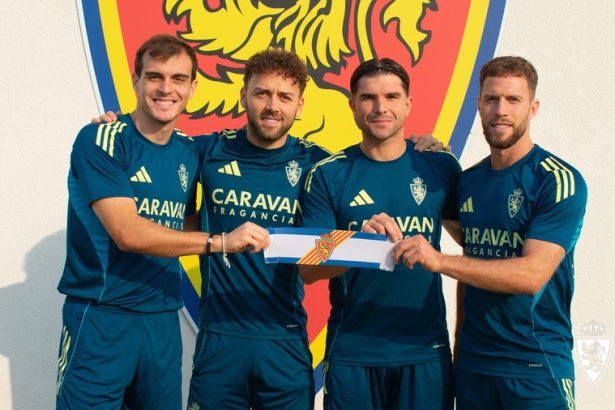 Los cuatro capitanes del nuevo Zaragoza