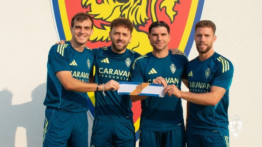 Los cuatro capitanes del nuevo Zaragoza