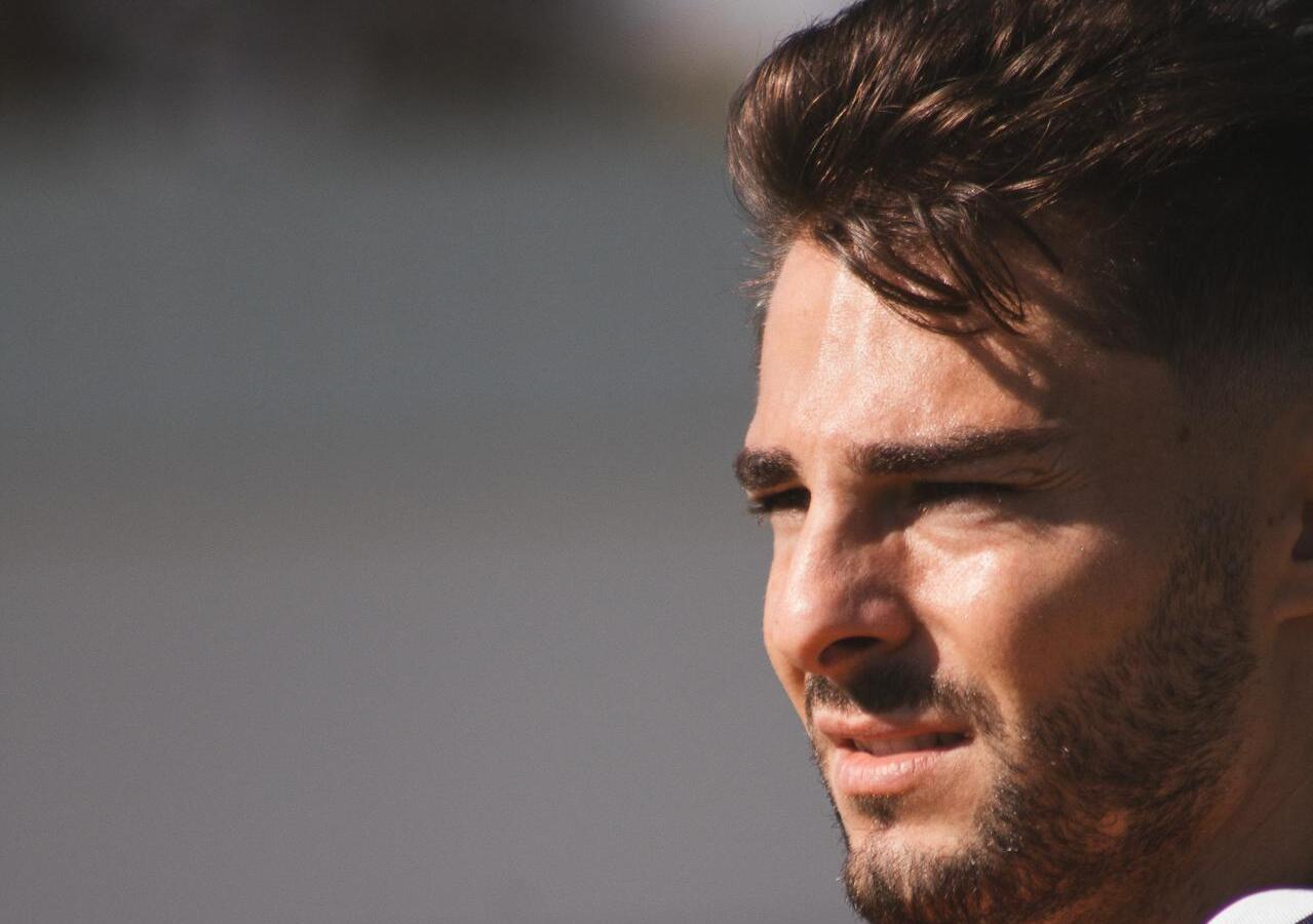 Liberto en un entrenamiento