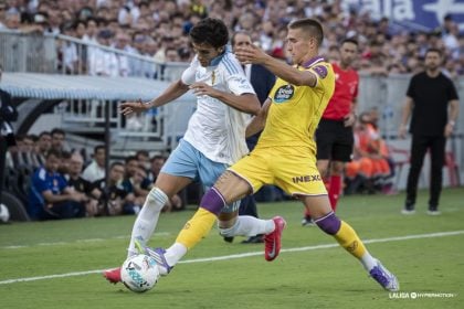 El Real Zaragoza se enfrentó al Real Valladolid en la cuarta jornada de LaLiga Hypermotion | FOTO LaLiga